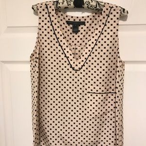 Marc by Marc Jacobs silk v-neck top